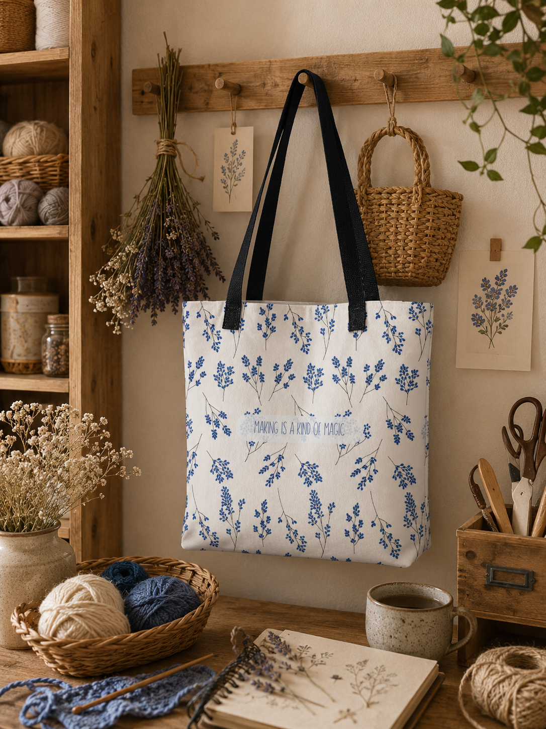 Making is a kind of magic Project bag