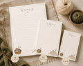 Knitting notes Notepad